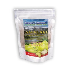 EVEREST AYURVEDA Amalaki plod zázvor imunita a dýchací cesty sušené ovoce 100 g