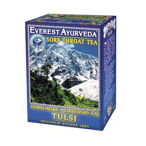 EVEREST AYURVEDA Tulsi krční oblast a průdušky sypaný čaj 100 g