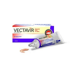 VECTAVIR Tónovaný krém na opary 10 mg/g 2 g