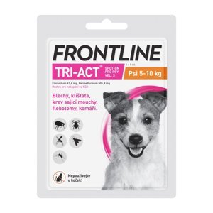 FRONTLINE Tri-Act Spot-on pro psy S 1 ml 1 pipeta