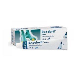 EXODERIL Krém 10 mg 15 g