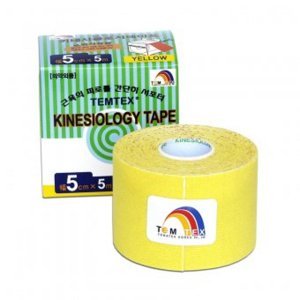 TEMTEX Tejpovací páska žlutá 5cmx5m