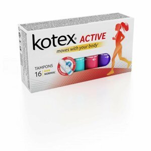 KOTEX Tampony Active Normal 16 ks