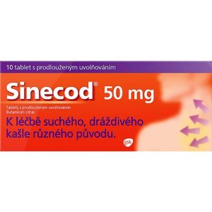 SINECOD 50mg 10 tablet s prodlouženým uvolňováním