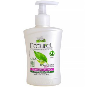 WINNI´S NATUREL Sapone Intimo Thé Verde – hypoalergenní intimní mýdlo 250 ml