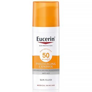 EUCERIN Sun Photoaging Control Emulze na opalování na obličej proti vráskám SPF 50 50 ml
