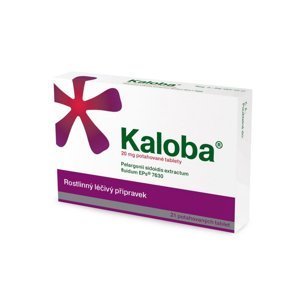 KALOBA 20 mg 21 potahovaných tablet