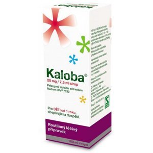 KALOBA Sirup 20 mg / 7,5 ml 100 ml