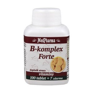 MEDPHARMA B komplex Forte 100 tablet + 7 ZDARMA