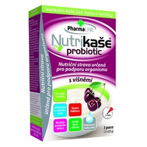 PHARMALINE Nutrikaše probiotic S višněmi 3x60 g