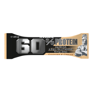 WEIDER 60% Protein bar příchuť cookies cream 45 g