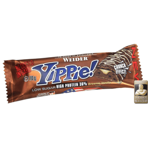 WEIDER Yippie! Low Sugar High Protein 36% Cookie-DuoChoc 45 g