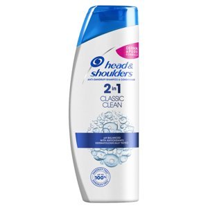HEAD&SHOULDERS Classic Clean 2v1 Šampon proti lupům 360 ml
