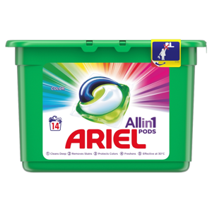 ARIEL Allin1 Pods Color Kapsle na praní 14 praní
