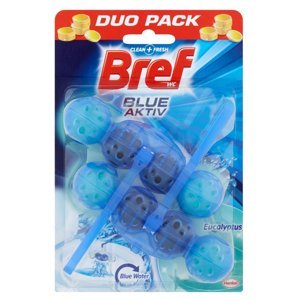 BREF Blue Aktiv Eucalyptus tuhý WC blok 2x50 g