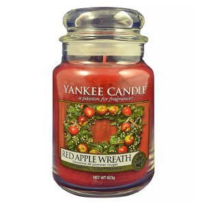 YANKEE CANDLE Classic Vonná svíčka velká Red Apple Wreath 623 g