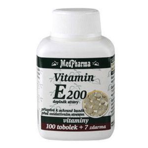 MEDPHARMA Vitamin E 200 100 tobolek + 7 ZDARMA