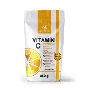 ALLNATURE Vitamín C Premium prášek 250 g
