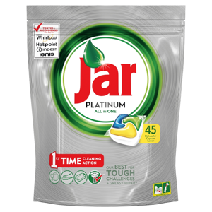 JAR Tablety do myčky Platinum Yellow 45 ks
