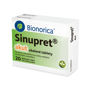 SINUPRET Akut 160 mg 20 tablet