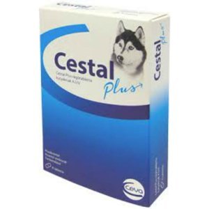 CESTAL Plus 50/144/ žvýkací tablety pro psy 200 mg 8 tablet