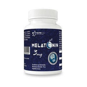 NUTRICIUS Melatonin new extra 3 mg 60 tablet