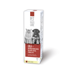 PET HEALTH CARE LOLA antiparazitární šampon pro kočky, koťata, štěňata 200 ml
