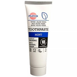 URTEKRAM BIO Zubní pasta máta s fluorem 75 ml