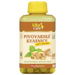 VITAHARMONY Pivovarské kvasnice 500 tablet