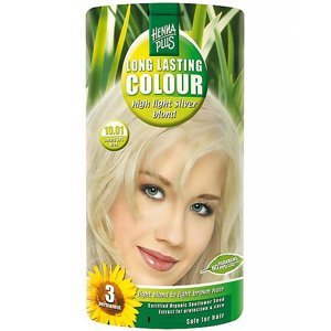 HENNA PLUS Přírodní barva na vlasy 10.01 Stříbrná blond 100 ml