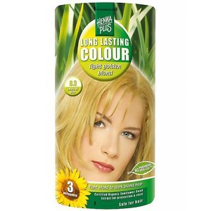 HENNA PLUS Přírodní barva na vlasy 8.3 Světle zlatá blond 100 ml