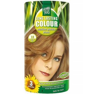 HENNA PLUS Přírodní barva na vlasy 7.3 Sytě zlatá blond 100 ml