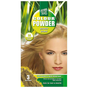 HENNA PLUS Přírodní barva na vlasy prášková ZLATÁ BLOND 50 100 g