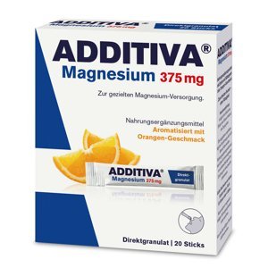 ADDITIVA Magnesium 375 mg direct pomeranč 20 sáčků