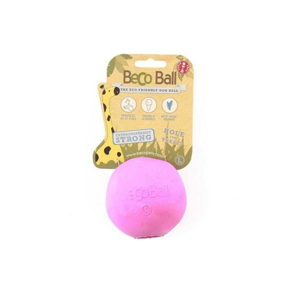 BECO Ball EKO míček pro psy - růžový XL