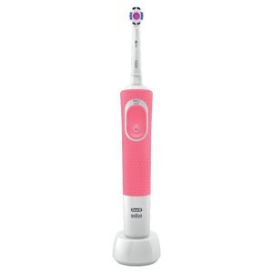 ORAL-B Vitality 100 3D White Pink Elektrický zubní kartáček