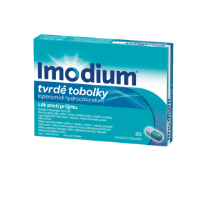 IMODIUM® 2 mg tvrdé tobolky 20 ks