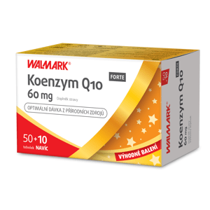 WALMARK Koenzym Q10 forte 60 mg 50 + 10 tobolek NAVÍC