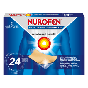 NUROFEN Léčivé náplasti 200 mg 2 ks