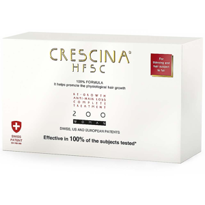 CRESCINA HFSC 100% Péče pro podporu růstu vlasů a proti vypadávání vlasů (stupeň 200) - Ženy 20 x 3,5 ml