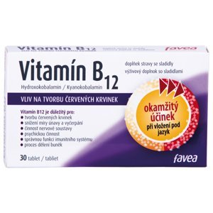 FAVEA Vitamín B12 30 tablet