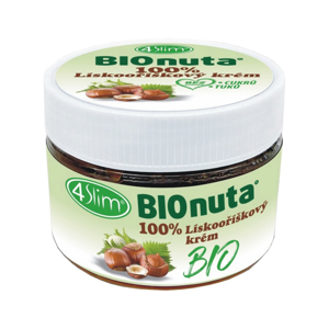 4SLIM Bionuta 100% lískooříškový krém 250 g BIO
