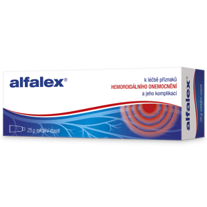 ALFALEX Rektální mast 25 g včetně plastového aplikátoru