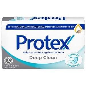 PROTEX Deep Clean tuhé mýdlo s přirozenou antibakteriální ochranou 90 g