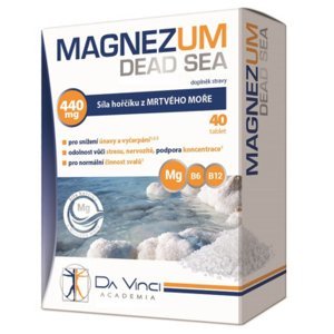 DA VINCI ACADEMIA Magnezum Dead Sea hořčík 40 tablet