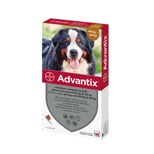 ADVANTIX Spot-on pro psy 40-60 kg 1x6 ml