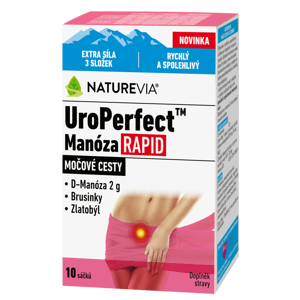 NATUREVIA Swiss UroPerfect Manóza Rapid 10 sáčků