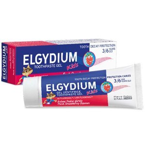 ELGYDIUM Kids Gelová zubní pasta 2-6 let Jahoda 50 ml