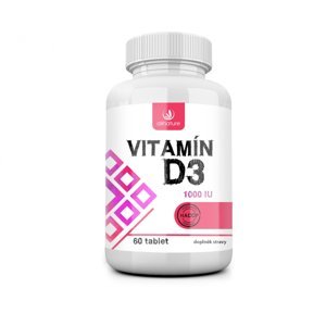 ALLNATURE Vitamín D3 1000 IU 60 tablet