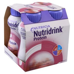 NUTRIDRINK Protein s příchutí lesního ovoce 4 x 200 ml